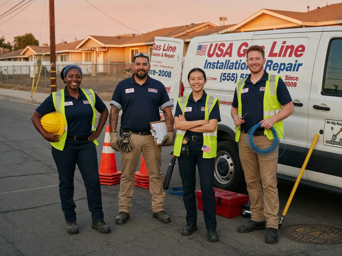Gas Line Installation company in Pleasant Unity, PA